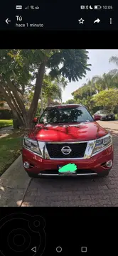 Nissan Pathfinder Exclusive usado (2016) color Rojo precio $319,000