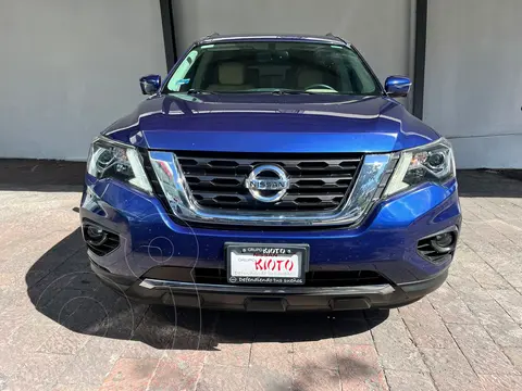 Nissan Pathfinder Exclusive 4x4 usado (2017) color Azul precio $410,000