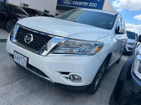 Nissan Pathfinder Exclusive usado (2014) color Blanco precio $298,000