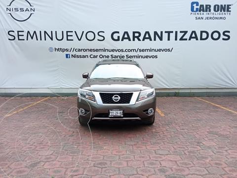 Nissan Pathfinder Exclusive usado (2016) color Cocoa Metalico precio $314,900