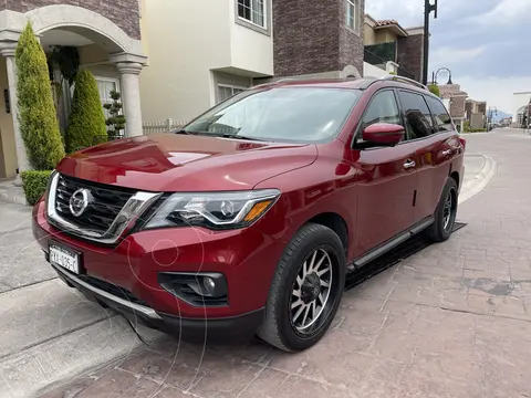 Nissan Pathfinder Exclusive usado (2018) color Rojo precio $480,000