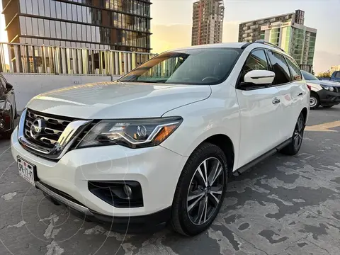 Nissan Pathfinder Exclusive usado (2018) color Blanco precio $379,000
