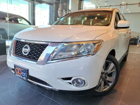 Nissan Pathfinder Exclusive usado (2014) color Blanco precio $290,000