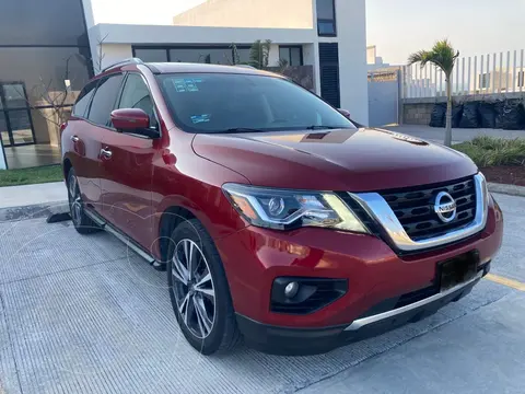Nissan Pathfinder Exclusive usado (2020) color Rojo precio $265,000
