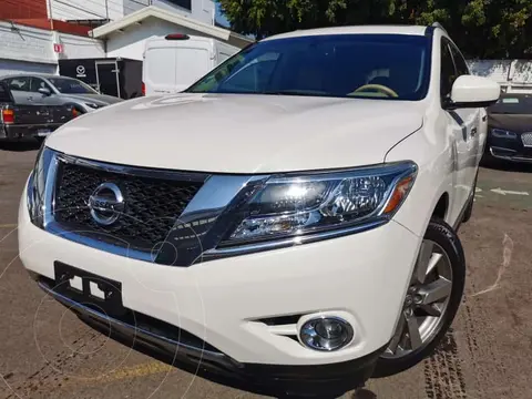 Nissan Pathfinder Exclusive usado (2014) color Blanco precio $330,000
