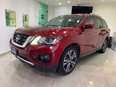 Nissan Pathfinder Exclusive usado (2020) color Rojo precio $499,000