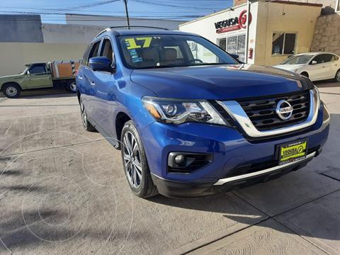 Nissan Pathfinder Exclusive usado (2017) color Azul precio $499,000