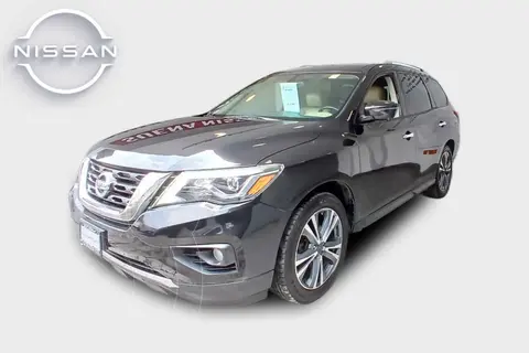 Nissan Pathfinder Exclusive 4x4 usado (2019) color Negro precio $424,000