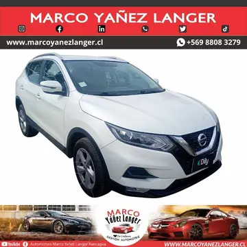 Nissan Qashqai 2.0L Sense usado (2020) color Blanco precio $12.690.000