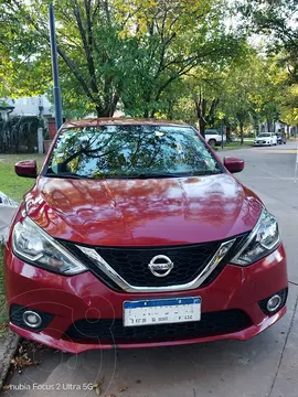Nissan Sentra Advance Pure Drive usado (2017) color Rojo Burdeos precio $18.400.000