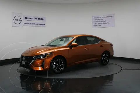 Nissan Sentra Advance usado (2024) color Naranja precio $360,000