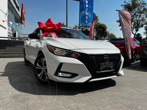 Nissan Sentra Advance usado (2023) color Blanco financiado en mensualidades(enganche $139,152 mensualidades desde $5,855)