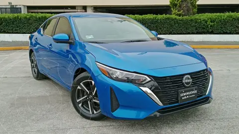 Nissan Sentra Advance Aut usado (2024) color Azul financiado en mensualidades(enganche $86,594 mensualidades desde $9,964)