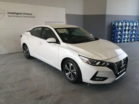 Nissan Sentra Advance usado (2022) color Blanco financiado en mensualidades(enganche $121,065 mensualidades desde $4,384)