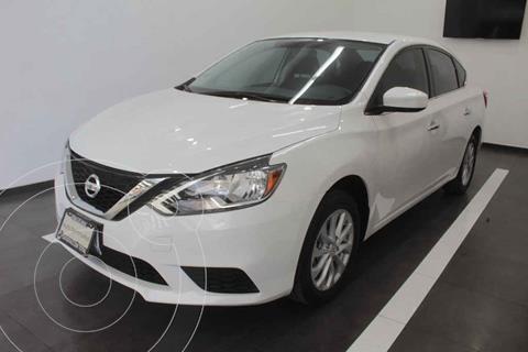 Nissan Sentra Sense usado (2018) color Blanco financiado en mensualidades(enganche $49,800 mensualidades desde $6,068)