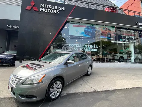 Nissan Sentra Exclusive NAVI Aut usado (2015) color Plata precio $233,900