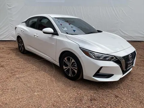 Nissan Sentra Sense usado (2022) color Blanco financiado en mensualidades(enganche $88,750 mensualidades desde $6,490)