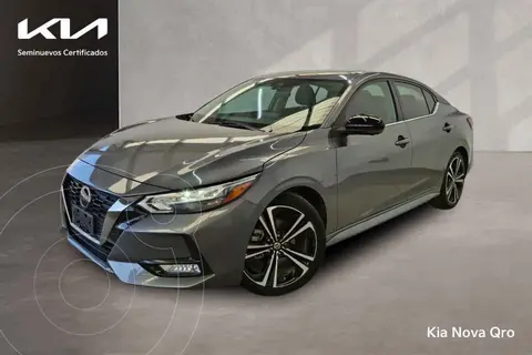 Nissan Sentra SR Aut usado (2023) color Gris financiado en mensualidades(enganche $96,738 mensualidades desde $8,304)