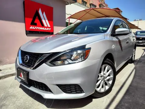 Nissan Sentra Sense Aut usado (2017) color Plata precio $179,000