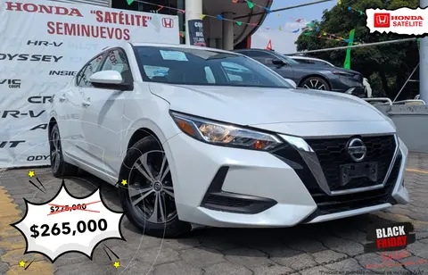 Nissan Sentra Sense Aut usado (2023) color Blanco precio $275,000