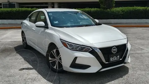 Nissan Sentra Sense Aut usado (2023) color Blanco financiado en mensualidades(enganche $77,474 mensualidades desde $8,915)