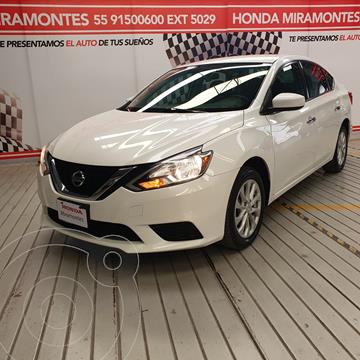 Nissan Sentra Sense usado (2017) color Blanco financiado en mensualidades(enganche $52,500 mensualidades desde $4,927)
