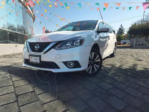 Nissan Sentra Exclusive Aut usado (2018) color Blanco financiado en mensualidades(enganche $74,900 mensualidades desde $7,303)