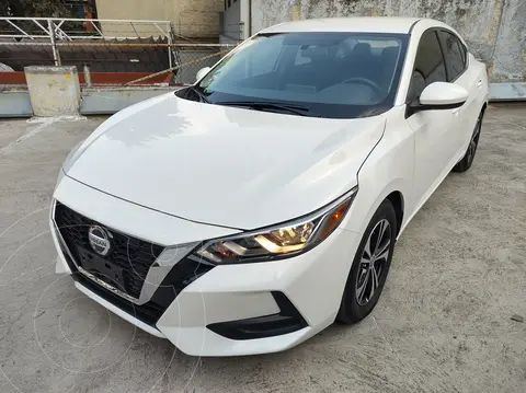 Nissan Sentra Sense Aut usado (2022) color Blanco precio $329,000