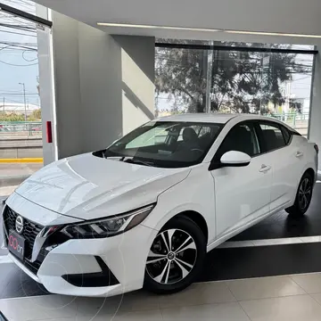 Nissan Sentra Sense Aut usado (2022) color Blanco financiado en mensualidades(enganche $85,838 mensualidades desde $6,564)