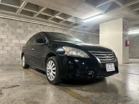 Nissan Sentra Sense Aut usado (2013) color Negro precio $125,000