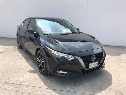 Nissan Sentra SR usado (2021) color Negro financiado en mensualidades(enganche $70,000 mensualidades desde $6,500)
