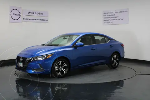 Nissan Sentra Sense Aut usado (2021) color Azul precio $270,000