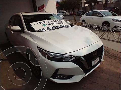 foto Nissan Sentra Exclusive Aut usado (2020) color Blanco precio $420,000