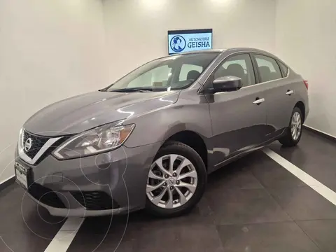 Nissan Sentra Sense Aut usado (2017) color Gris precio $189,000