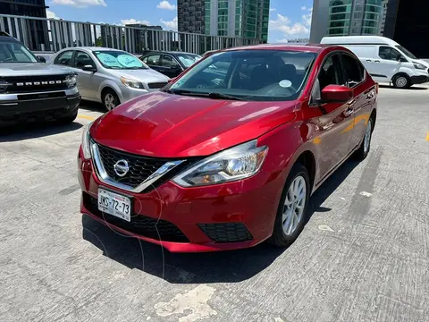 Nissan Sentra Advance Aut usado (2017) color Rojo financiado en mensualidades(enganche $51,800 mensualidades desde $7,181)