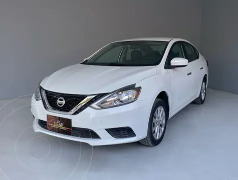 Nissan Sentra Sense Aut usado (2017) color Blanco precio $169,000