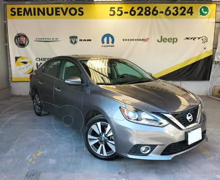 Nissan Sentra Exclusive Aut usado (2018) color Gris Oscuro precio $258,700