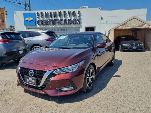 Nissan Sentra Advance usado (2020) color Rojo precio $340,000