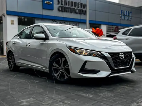 Nissan Sentra Sense Aut usado (2023) color Blanco precio $310,000