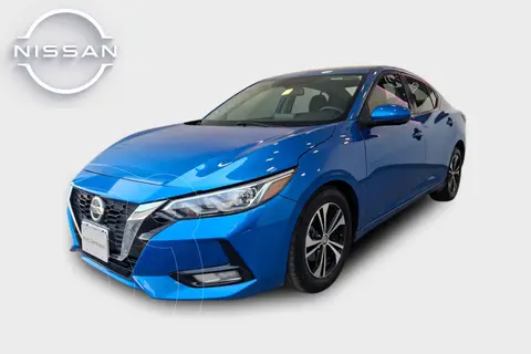 Nissan Sentra Advance Aut usado (2021) color Azul precio $299,000