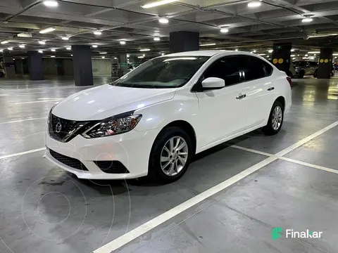 Nissan Sentra Sense Aut usado (2017) color Blanco precio $189,000