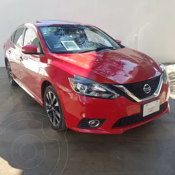 Nissan Sentra SR Turbo usado (2017) color Rojo financiado en mensualidades(enganche $73,217 mensualidades desde $8,344)