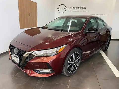 Nissan Sentra SR Platinum Aut usado (2023) color Vino Tinto financiado en mensualidades(enganche $99,000 mensualidades desde $9,766)