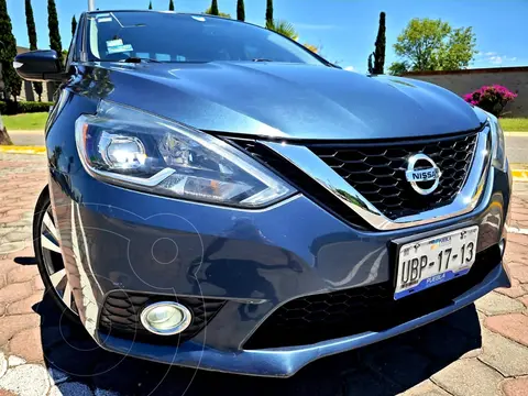 Nissan Sentra Exclusive Aut usado (2017) color Azul Electrico precio $280,000