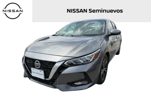 Nissan Sentra Advance Aut usado (2022) color Gris precio $320,000