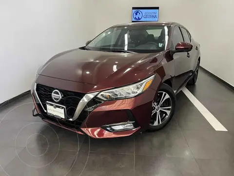 Nissan Sentra Advance usado (2023) color Rojo financiado en mensualidades(enganche $80,300 mensualidades desde $7,922)