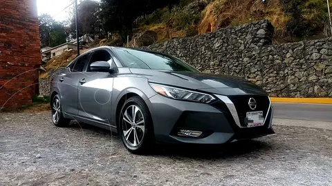 Nissan Sentra Advance Aut usado (2021) color Gris Oxford precio $272,000