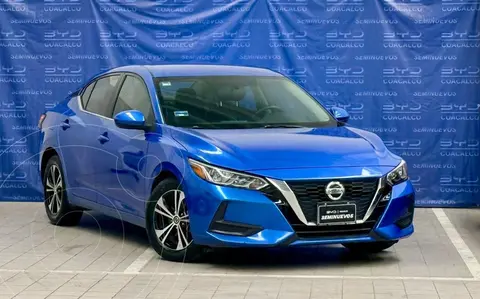 Nissan Sentra Sense Aut usado (2020) color Azul precio $225,000