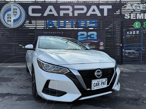 Nissan Sentra Sense usado (2023) color Blanco financiado en mensualidades(enganche $70,180 mensualidades desde $7,314)