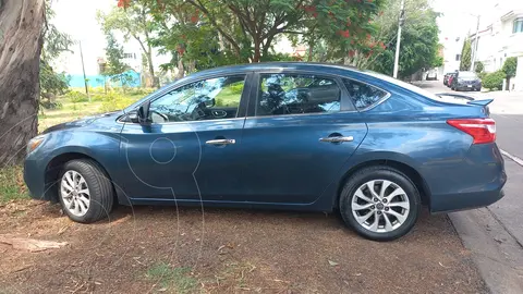 Nissan Sentra Sense Aut usado (2017) color Azul precio $192,000